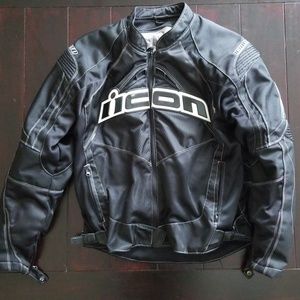 Icon Mens Motorcycle Armor Jacket